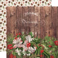   Papírkészlet 12" (30 cm), Collection Kit / Simple Stories Simple Vintage Christmas Lodge (1 csomag)