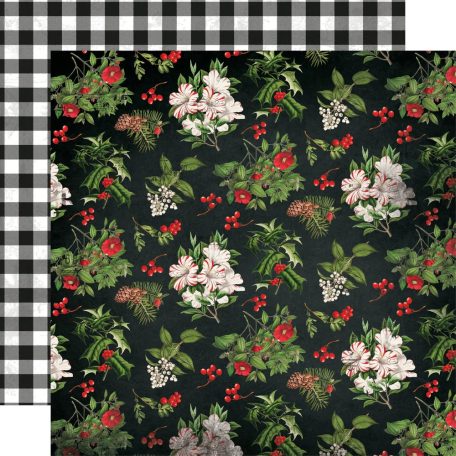 Papírkészlet 12" (30 cm), Collection Kit / Simple Stories Simple Vintage Christmas Lodge (1 csomag)