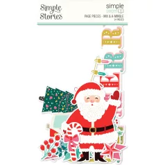   Kivágatok , Simple Pages Pieces / Simple Stories Mix & A-Mingle (1 csomag)