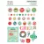 Díszítőelem , Decorative Brads / Simple Stories Mix & A-Mingle (1 csomag)