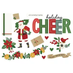   Kivágatok , Simple Pages Pieces / Simple Stories Hearth & Holiday (1 csomag)