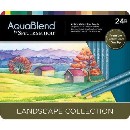 Akvarell ceruza készlet , Landscape / Spectrum Noir AquaBlend (1 db)