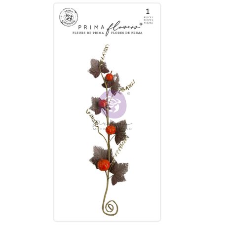 Virág díszítőelem , Luna Haunted House/ Prima Marketing Paper Flowers (1 csomag)