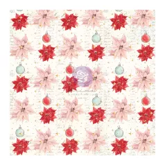   Vellum papír , Candy Cane Lane / Prima Marketing Vellum Sheet (1 ív)