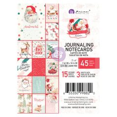   Komment kártya  3x4Inch, Candy Cane Lane / Prima Marketing Journaling Cards (45 lap)