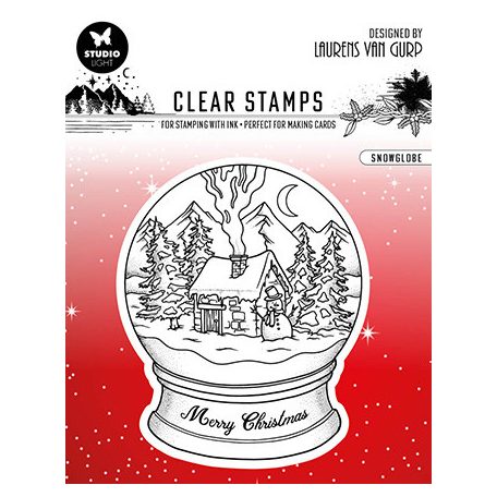 Szilikonbélyegző, Snowglobe Essentials nr.296 / SL Clear Stamp (1 csomag)