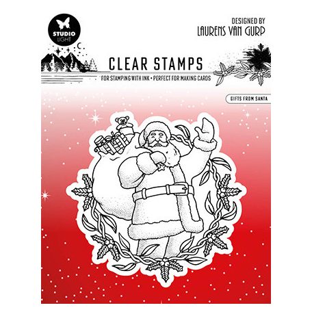 Szilikonbélyegző , Gifts from santa Essentials nr.297 / SL Clear Stamp (1 csomag)