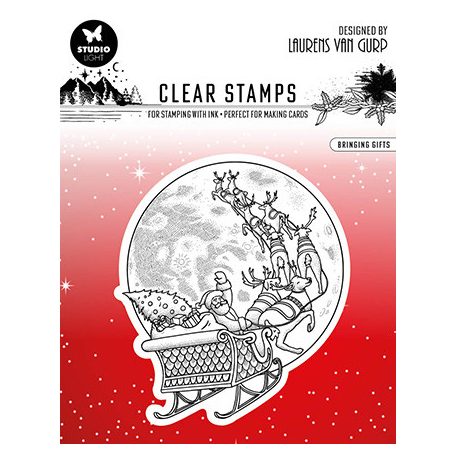 Szilikonbélyegző , Bringing gifts Essentials nr.298 / SL Clear Stamp (1 csomag)