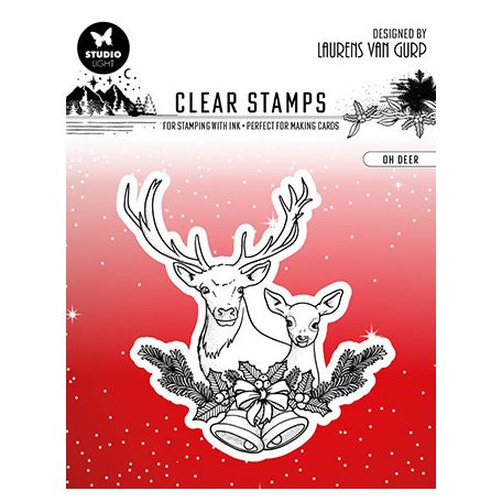 Szilikonbélyegző , Oh deer Essentials nr.301 / SL Clear Stamp (1 csomag)
