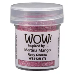   Domborítópor , Rosy Cheeks Wow! Embossing Glitters/ WoW! Embossing Powder (1 db)