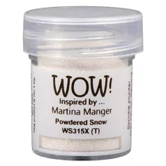   Domborítópor , Powdered Snow Wow! Embossing Glitters/ WoW! Embossing Powder (1 db)