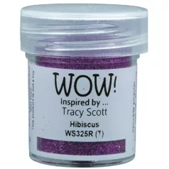   Domborítópor , Hibiscus(T) Wow! Embossing Glitters/ WoW! Embossing Powder (1 db)