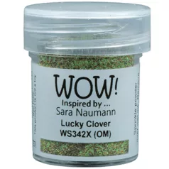   Domborítópor - Lucky Clover(OM) Wow! Embossing Glitters/ WoW! Embossing Powder (1 db)