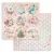 Scrapbook papír 12" (30 cm), Sweet winter rounds / Stamperia Paper Sheets (1 ív)