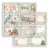 Scrapbook papír 12" (30 cm), Sweet winter cards / Stamperia Paper Sheets (1 ív)