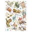 Rizspapír A4, Cosmos Infinity astrological signs / Stamperia Rice Paper (1 ív)