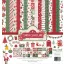 Scrapbook Papírkészlet 12" (30 cm) Santa Claus Lane Collection Kit (1 csomag)