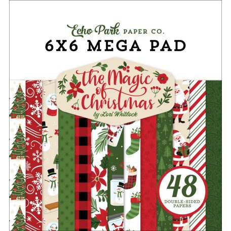 Papírkészlet 6" (15 cm), The Magic of Christmas / Echo Park Paper Pack (48 lap)