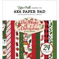   Papírkészlet 6" (15 cm), The Magic of Christmas / Echo Park Paper Pack (24 lap)