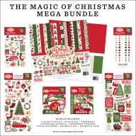   Papírkészlet 12" (30 cm), The Magic of Christmas / Echo Park Mega Bundle (1 csomag)