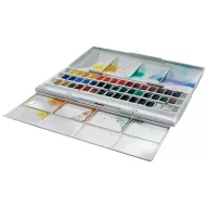   Akvarellfesték készlet 45 szín, Whole Pan studio set / Winsor&Newton Cotman Watercolour (1 db)