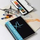 Canson XL Akvarell spirálos vázlatfüzet A5 - 300 g - XL Watercolour Artbook (68 oldal)