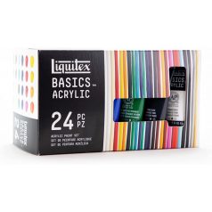   Liquitex Basics akrilfesték készlet , 24x22ml / Liquitex Acrylic Paint (24 db)