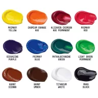   Liquitex Basics akrilfesték készlet , 12x22ml / Liquitex Acrylic Paint (12 db)