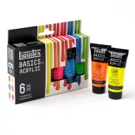   Liquitex Basics akrilfesték készlet , 6x22ml Fluorescents/ Liquitex Acrylic Paint (6 db)