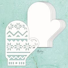   Mintay Chipboard - Album Base - Winter Glove - Chippies (1 csomag)