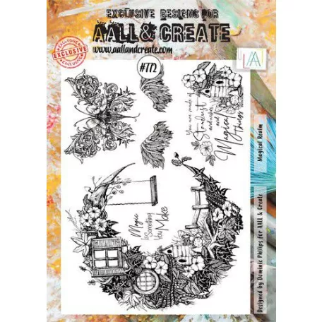 Szilikonbélyegző , Magical Realm / AALL Stamp (1 db)