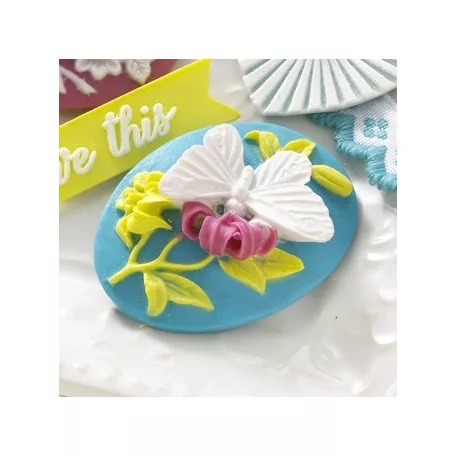 Díszítőelem Designer cameos (3 db)