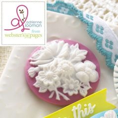 Díszítőelem Designer cameos (3 db)