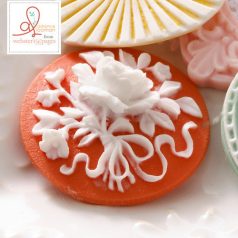 Díszítőelem, Floral Circle / Designer cameos (3 db)