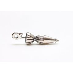 Díszítőelem, fém medál, Umbrella / Metal Charms (1 db)