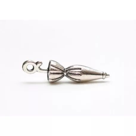 Díszítőelem, fém medál, Umbrella / Metal Charms (1 db)