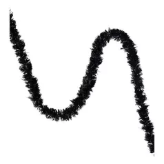   Díszítőelem, Tinsel Black (1x3.66 m) / Idea-ology Tim Holtz Halloween (1 db)