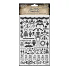 Díszítőelem, matrica, Remnant Rubs / Idea-ology Tim Holtz Halloween (2 ív)