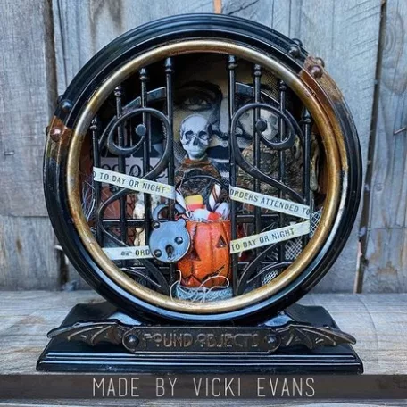 Díszítőelem, Jack-O-Lanterns / Idea-ology Tim Holtz Halloween (2 db)