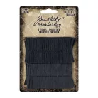 Díszítőelem, Fringe Black (2x1.39m) / Idea-ology Tim Holtz Halloween (1 db)