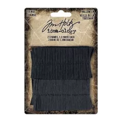   Díszítőelem, Fringe Black (2x1.39m) / Idea-ology Tim Holtz Halloween (1 db)
