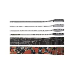   Díszítőelem, dekorációs ragasztószalag, Design Tape (6x5.49m) / Idea-ology Tim Holtz Halloween (6 db)