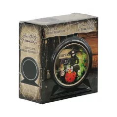   Díszítőelem, Curio Clock Black / Idea-ology Tim Holtz Halloween (1 db)