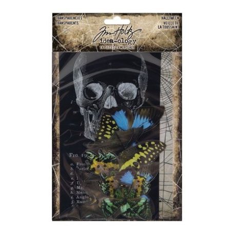 Díszítőelem, Transparencies / Idea-ology Tim Holtz Halloween (1 csomag)