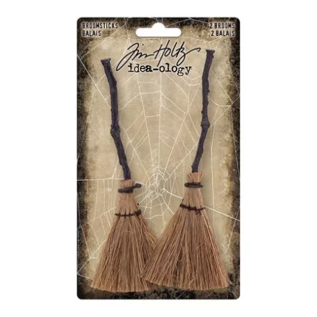 Díszítőelem, Broomsticks / Idea-ology Tim Holtz Halloween (2 db)