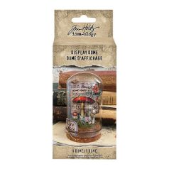   Tim Holtz üveg kupola Display Dome Idea-ology Tim Holtz Christmas (1 db)
