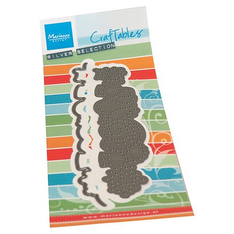 Vágósablon, Stitching border Seashells / Marianne Design Collectable (1 csomag)