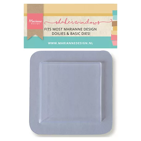 Rázóablak , Shaker windows - Small square / Marianne Design Decoupage paper (10 db)