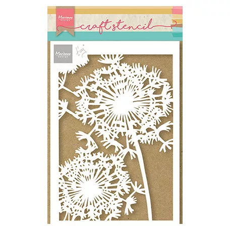 Stencil , Tiny's Blowball / Marianne Design Craft stencils (1 db)