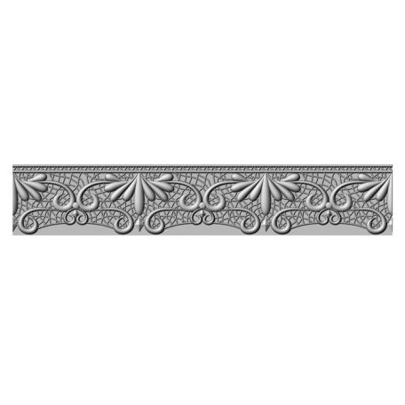 SIZZIX 3D domborító mappa 665744, Lace Border / Sizzix 3-D Impresslits Embossing Folder (1 csomag)